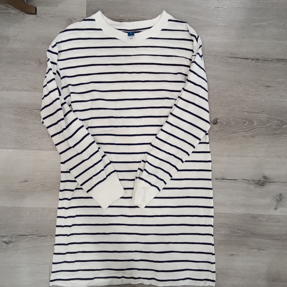 Long sleeve Old Navy tee dress